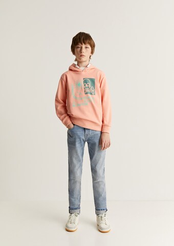 Scalpers Sweatshirt in Orange: Vorderseite