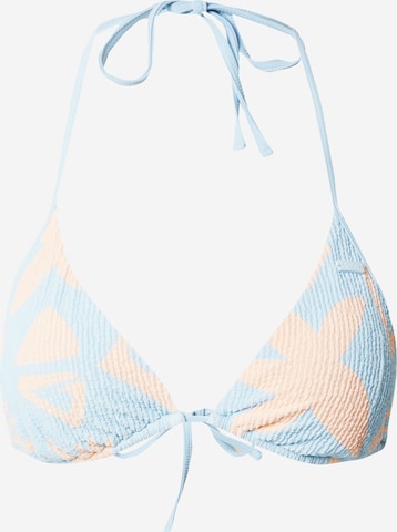 ROXY Triangle Bikini top 'COOL CHARACTER' in Blue: front