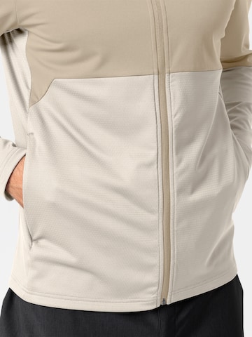 VAUDE Sportsweatjacke 'Yaras Light' in Beige