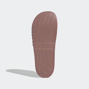 ADIDAS SPORTSWEAR Badeschuh 'Adilette' in Braun