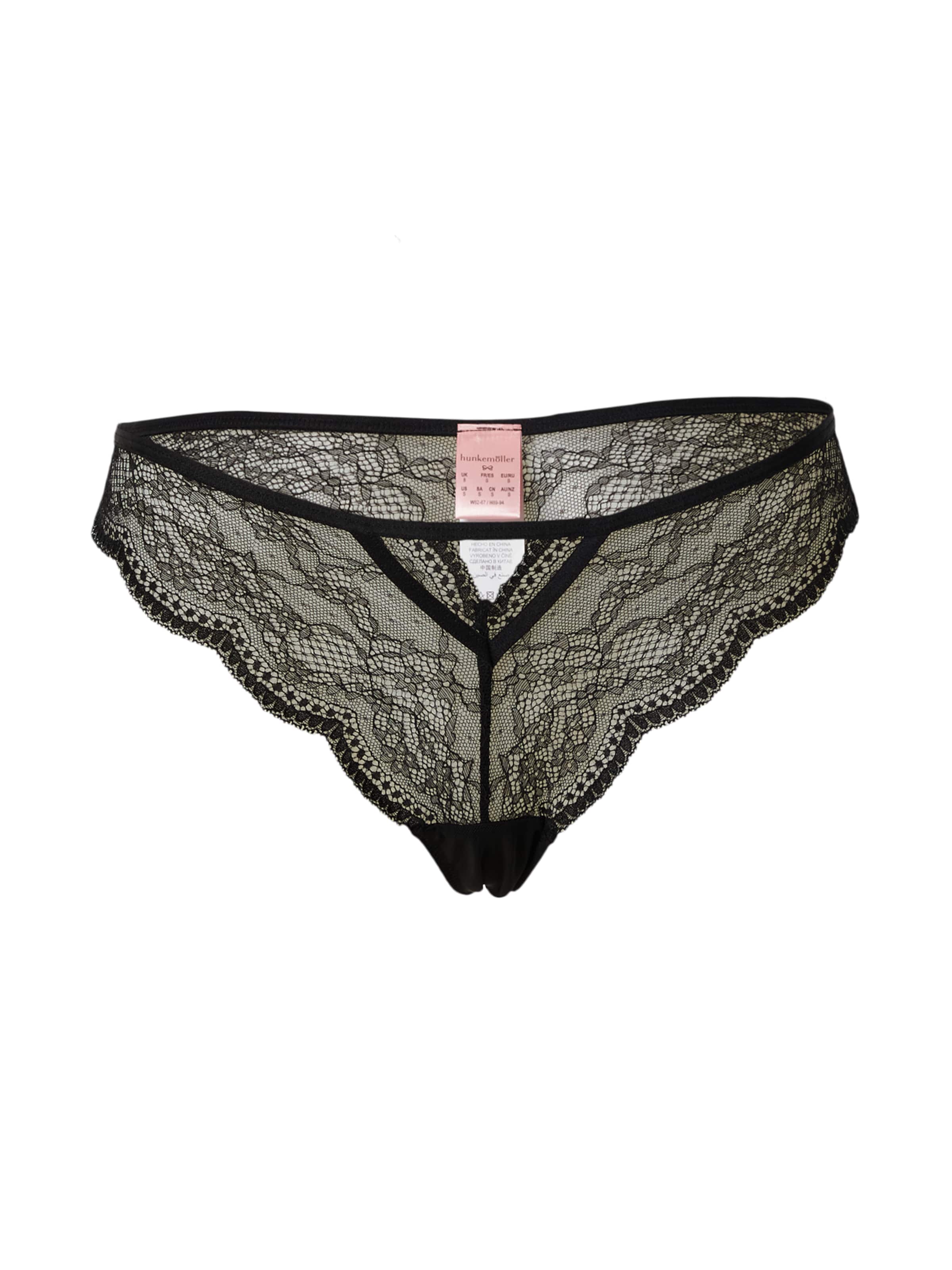 Hunkemöller Thong 'Isabelle' in Black: front