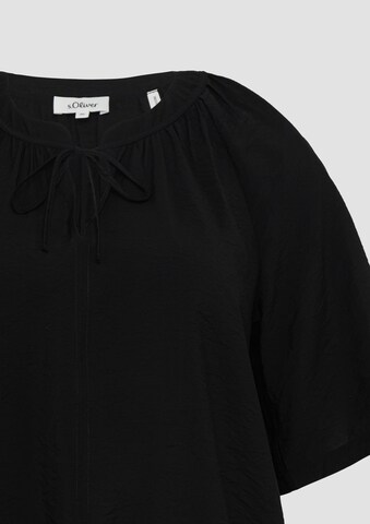 s.Oliver Bluse i sort