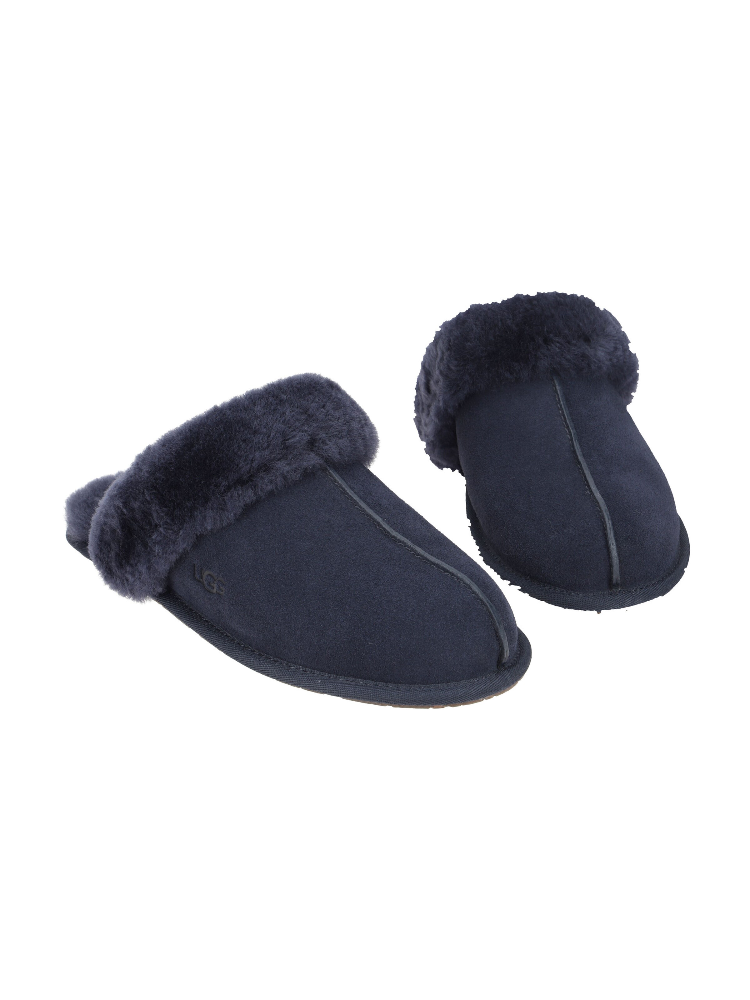 UGG Pantolette 'UGG Scuffette Hausschuhe blau starry-night 1106872' in Blau