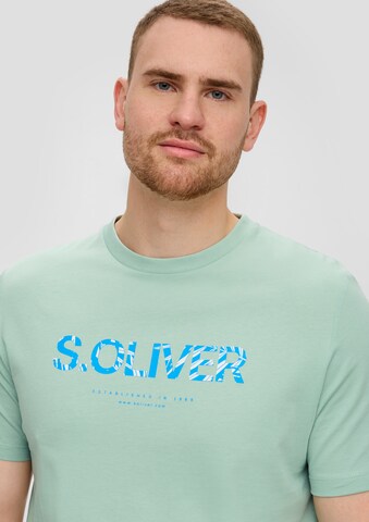 s.Oliver Red Label Big & Tall Shirt in Grün