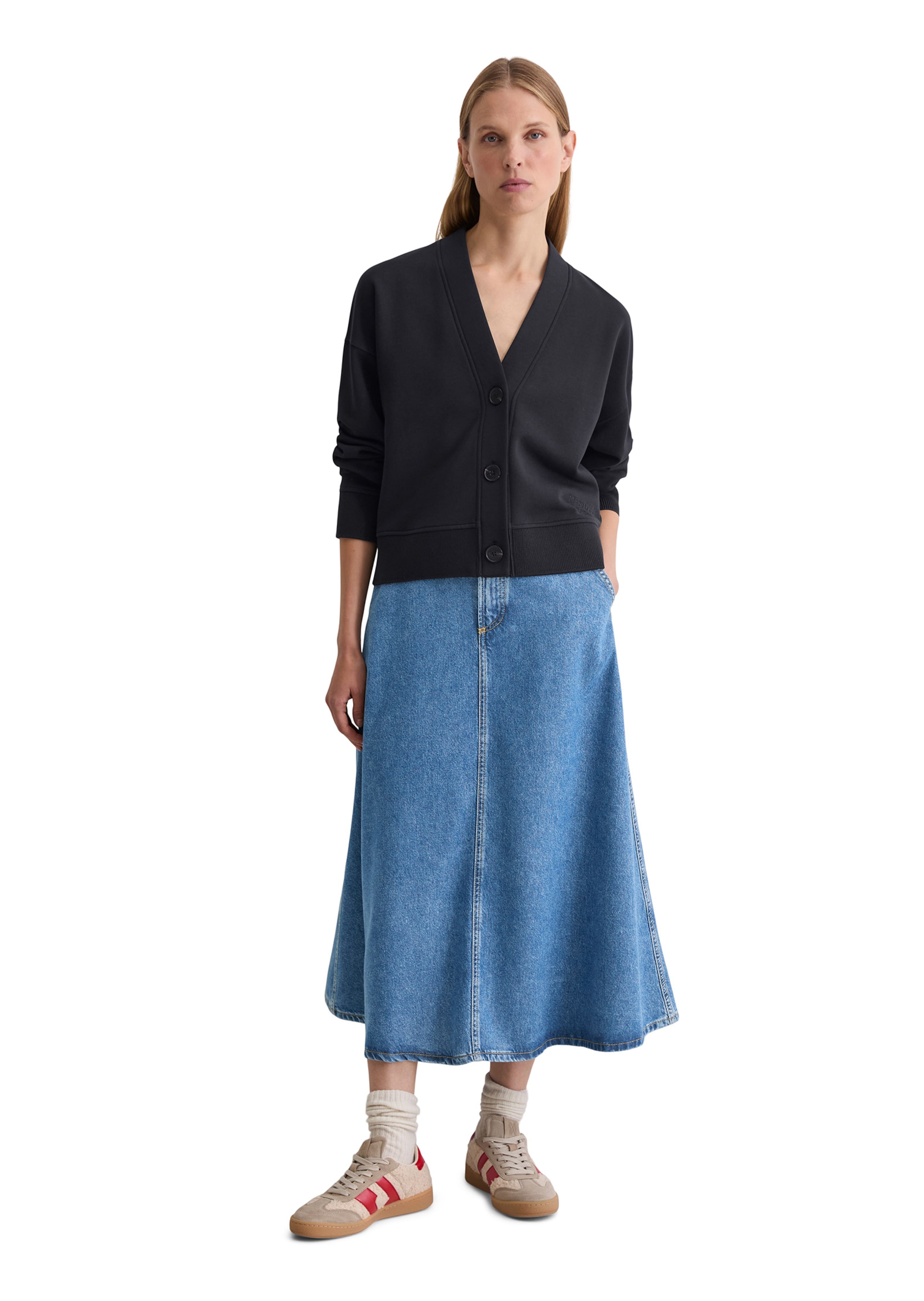 Marc O'Polo Sweatjacke in Blau