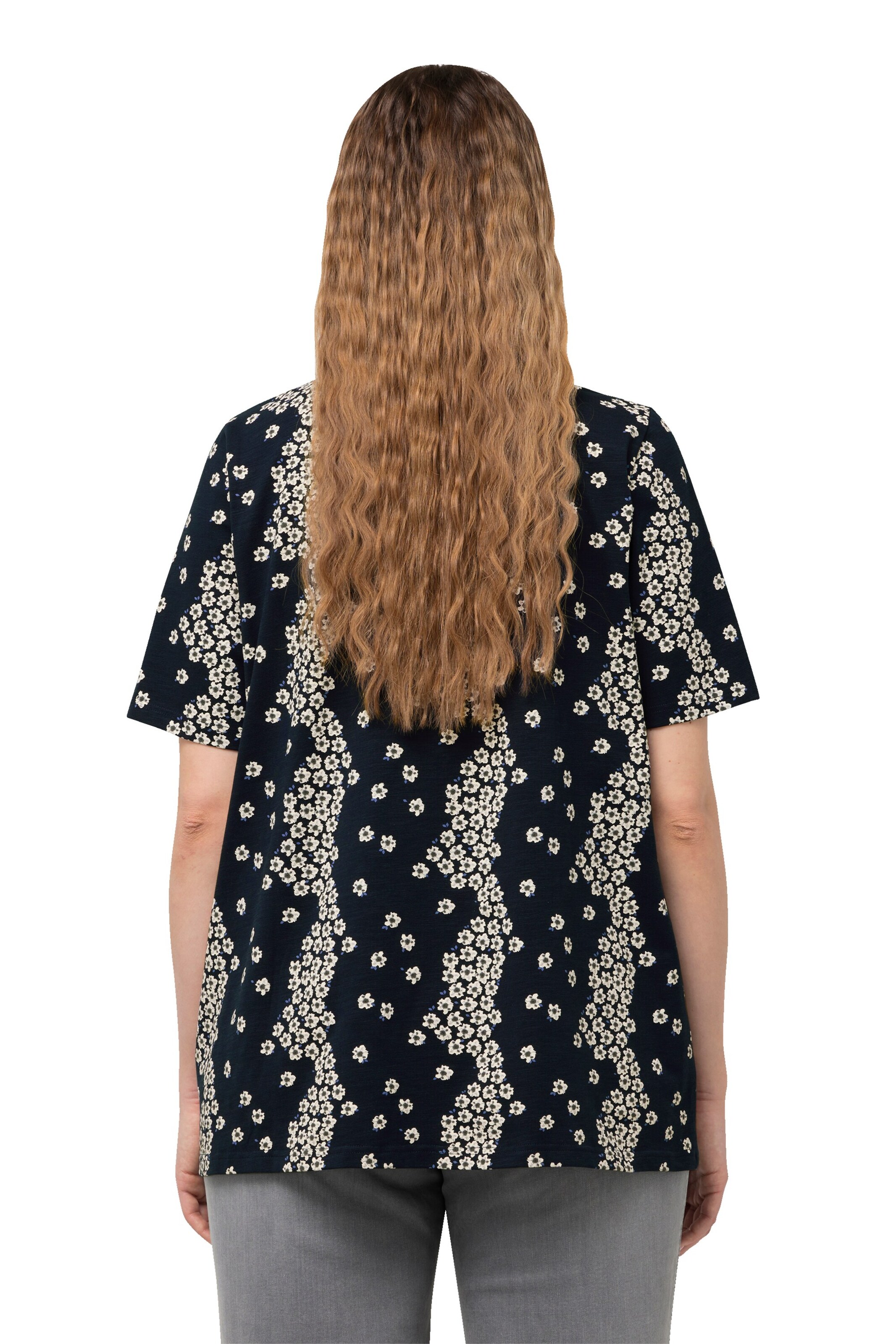 Ulla Popken Shirt in Blauw