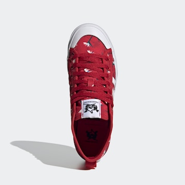 ADIDAS ORIGINALS - Zapatillas deportivas altas 'Nizza Platform Mid Thebe Magugu' en rojo