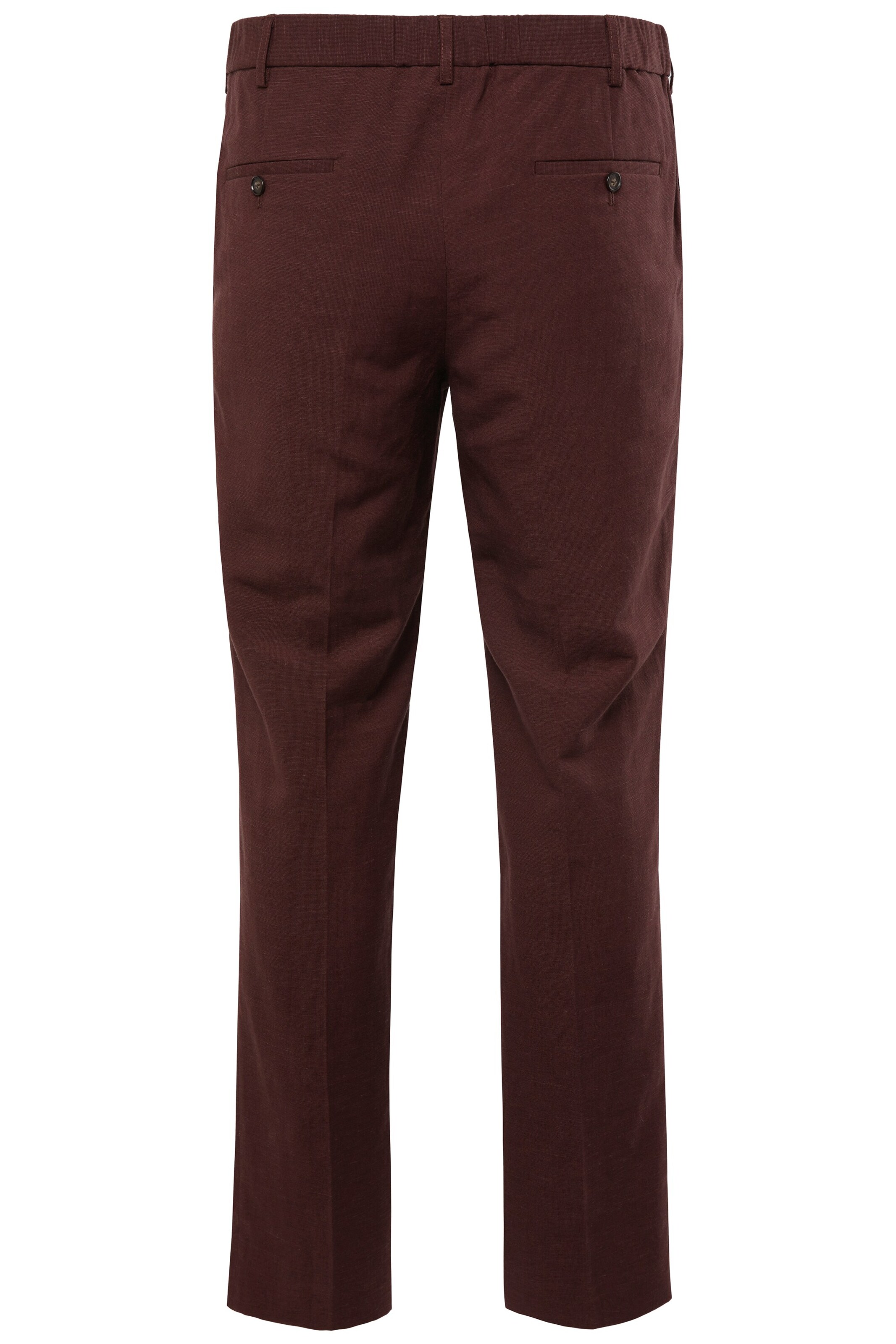 JP1880 Regular Trousers with creases in Red