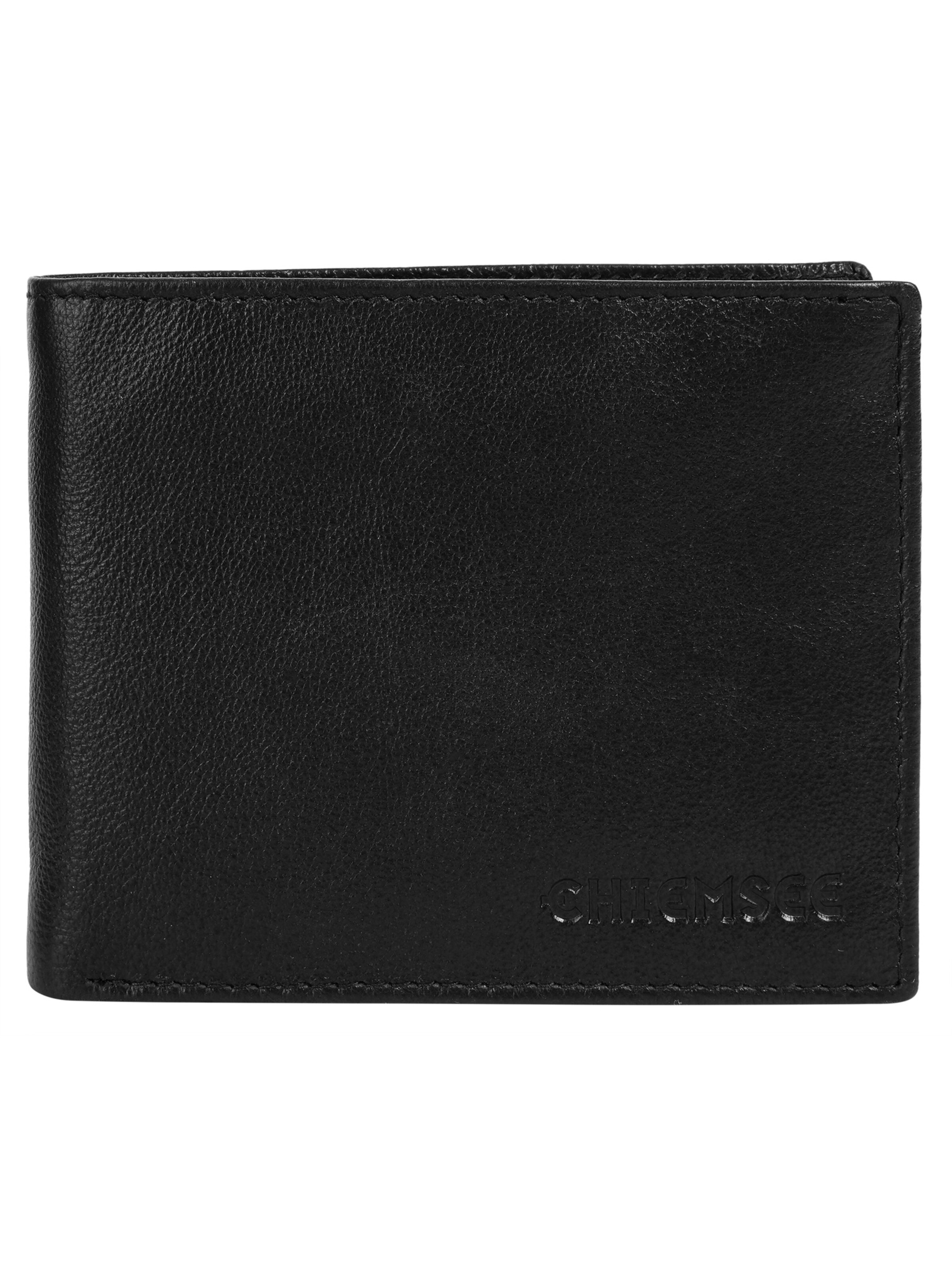CHIEMSEE Wallet 'Chiemsee Geldbörse' in Black: front