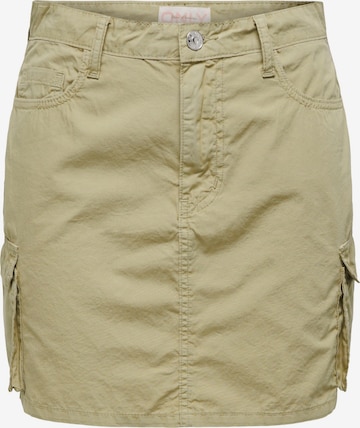 ONLY Rok 'NIKA' in Beige: voorkant