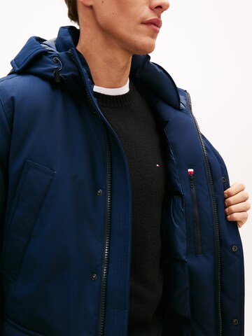TOMMY HILFIGER Winter parka 'ROCKIE' in Blue