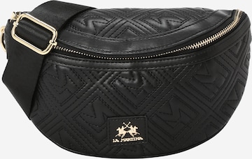 La Martina Crossbody Bag 'ALICE' in Black: front