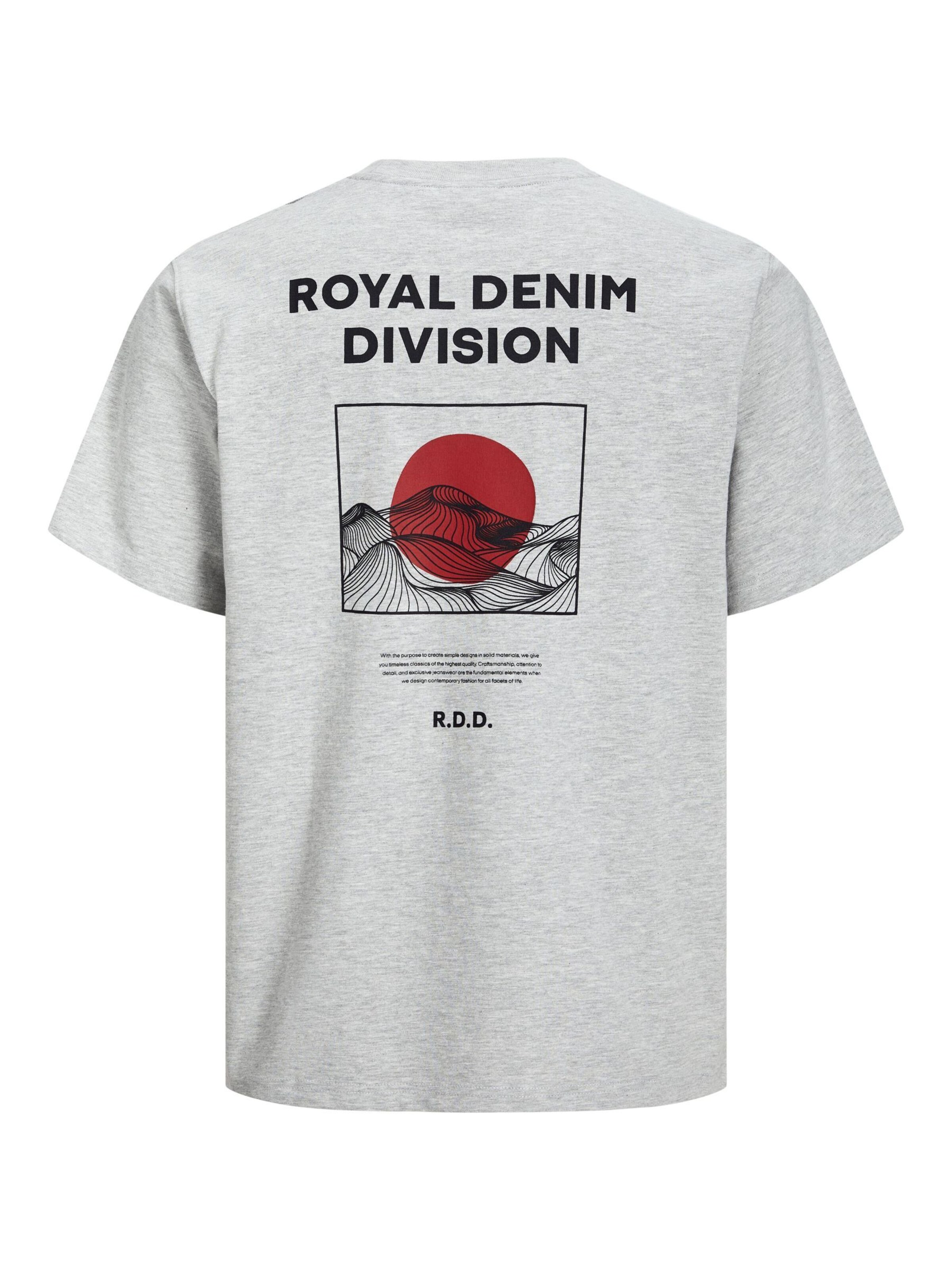 R.D.D. ROYAL DENIM DIVISION - Camiseta en gris