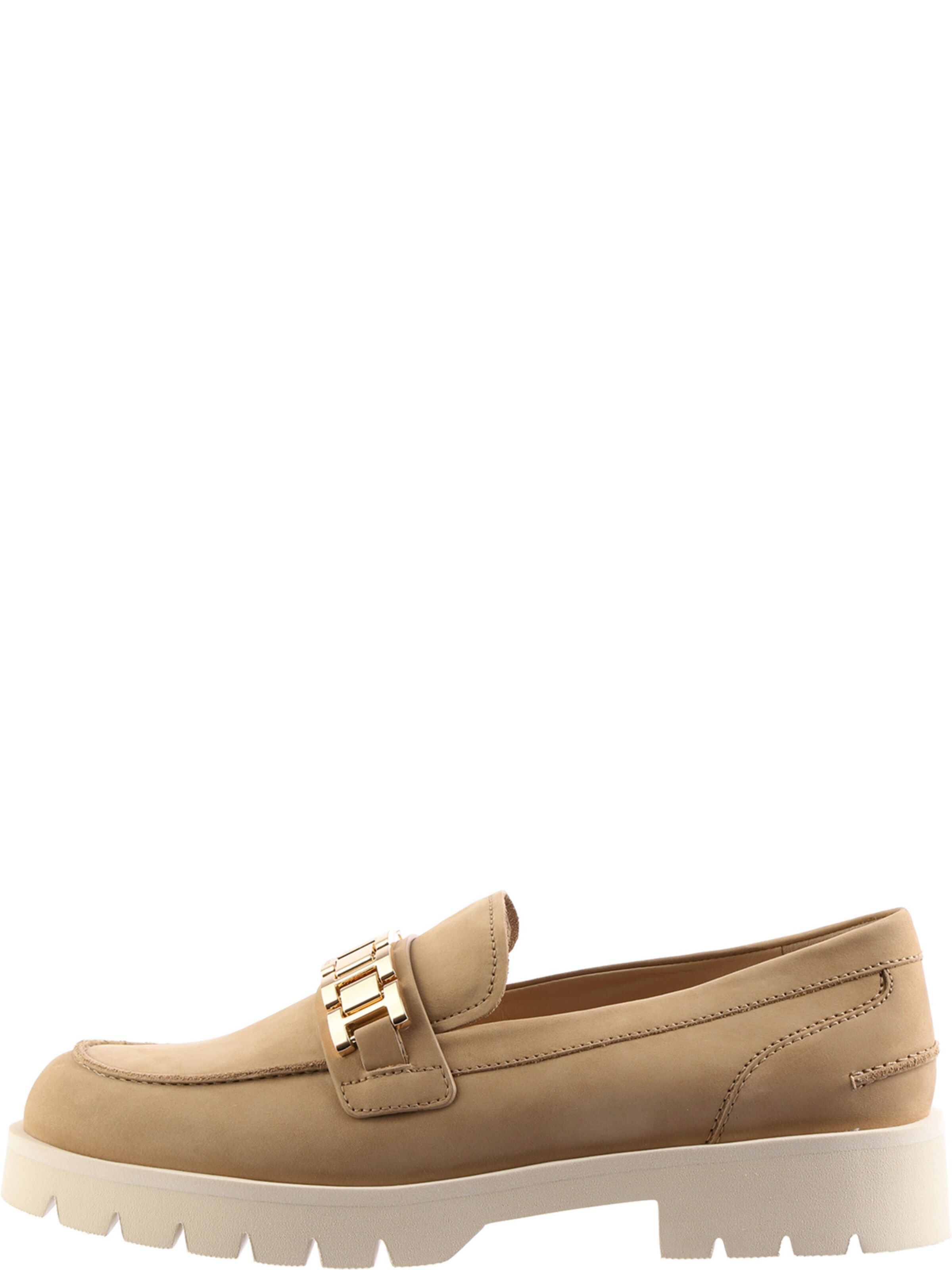 Högl Instappers ' MATT ' in Beige: voorkant