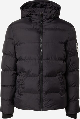 Veste d’hiver 'Hoover' INDICODE JEANS en noir : devant