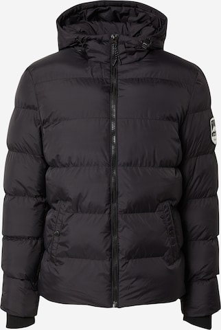 Veste d’hiver 'Hoover' INDICODE JEANS en noir : devant