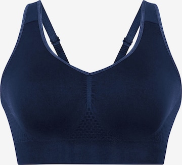 ANITA Bodice 'Lotta' in Blue: front