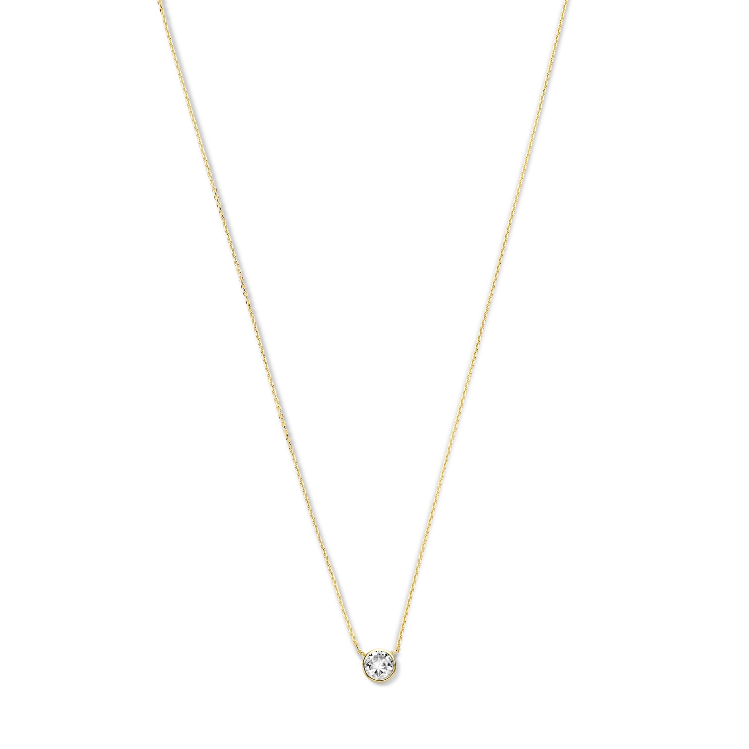 Violet Hamden Necklace in Gold: front