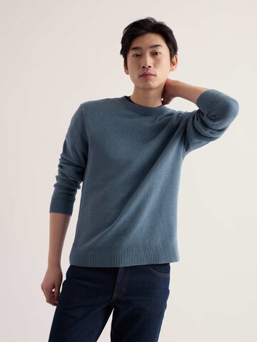 Seasalt Cornwall Sweater 'Moorstone' ' in Blue: front