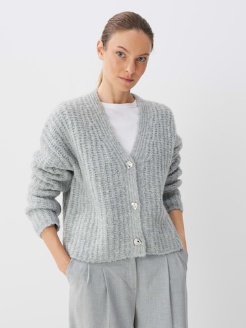 Someday Strickjacke 'Tiamie' in Grau: predná strana