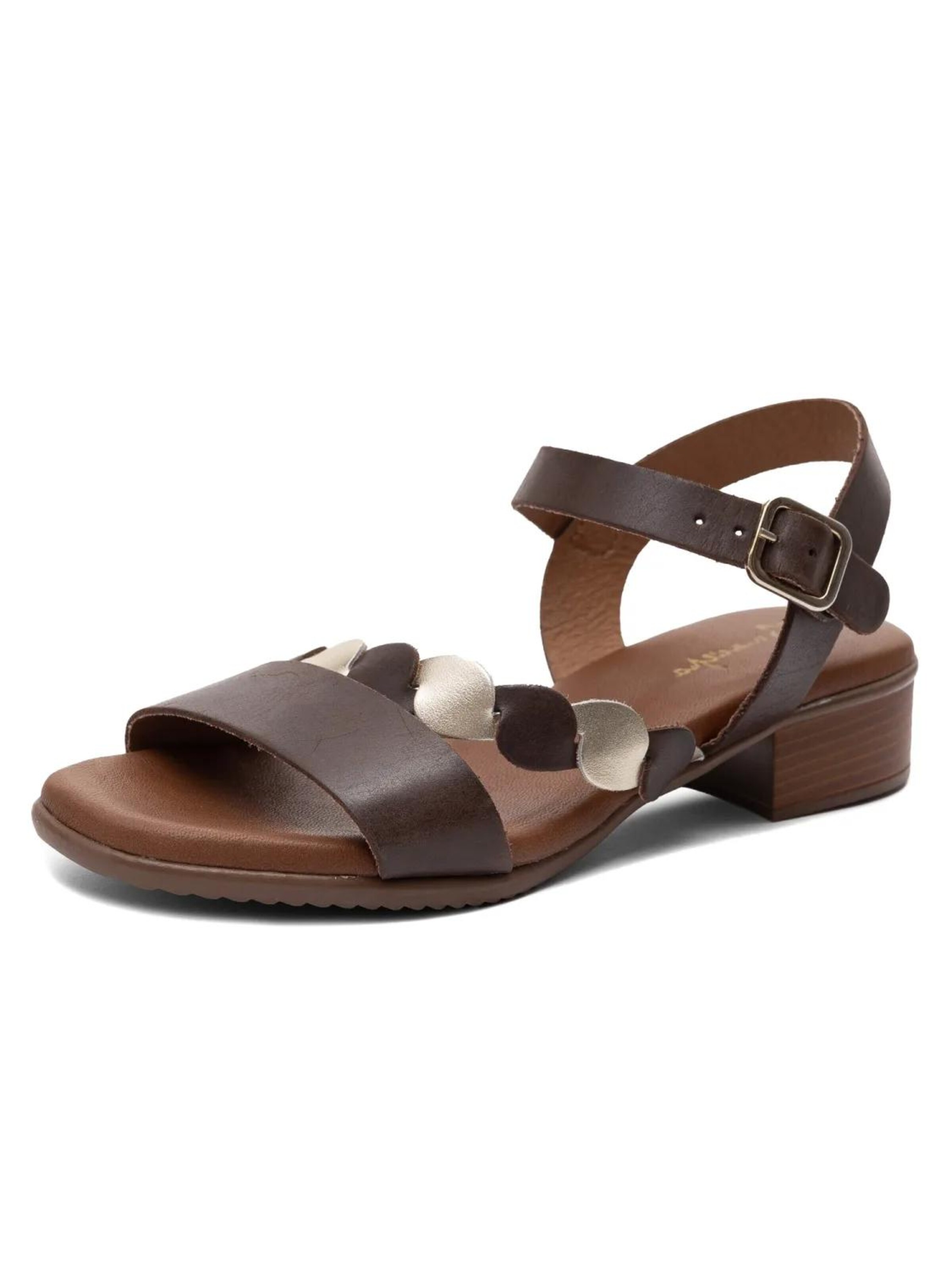 Maciejka Sandal 'E7394-02/00-1' in Brown: front