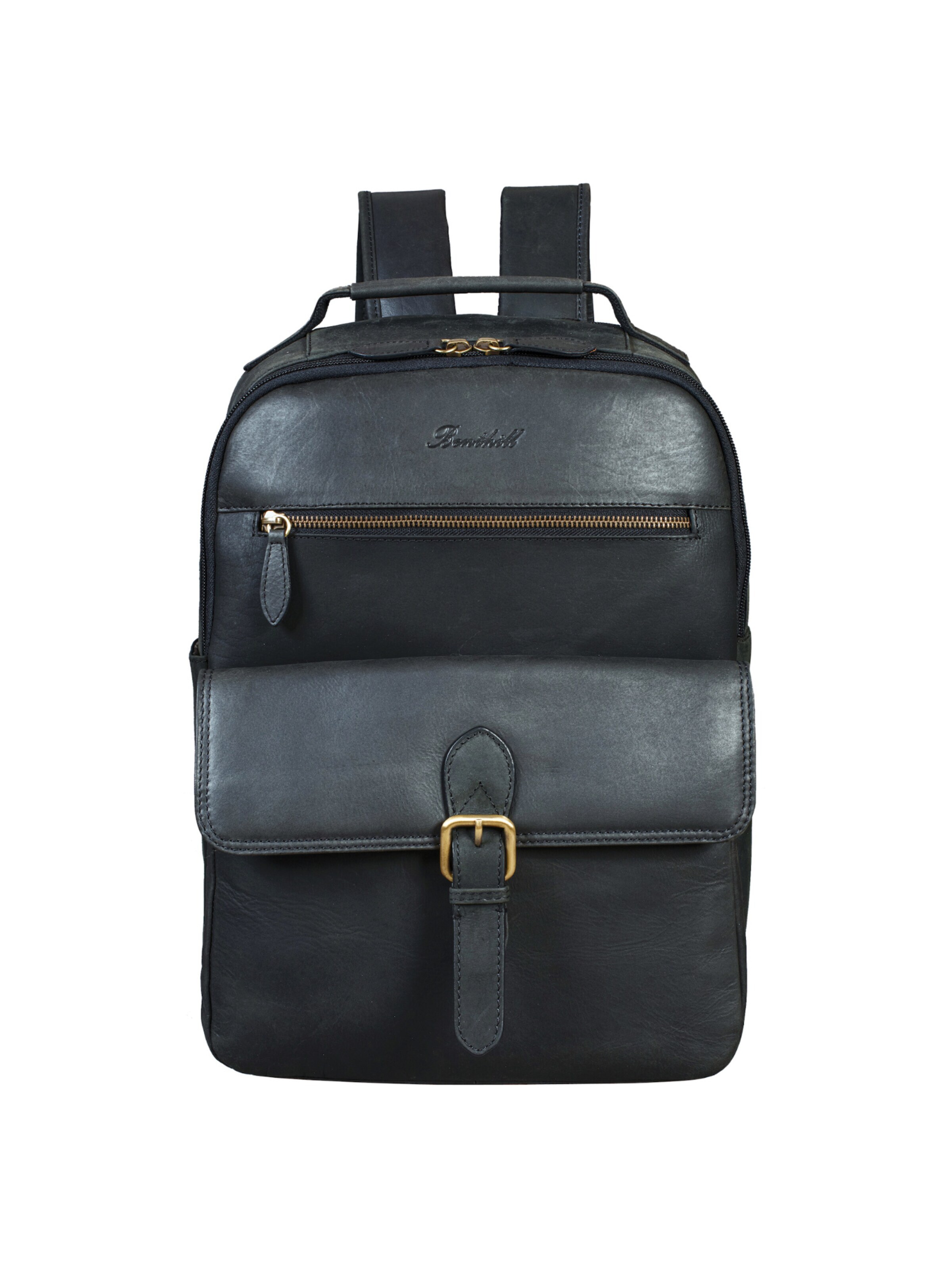 Benthill Backpack in Black: front