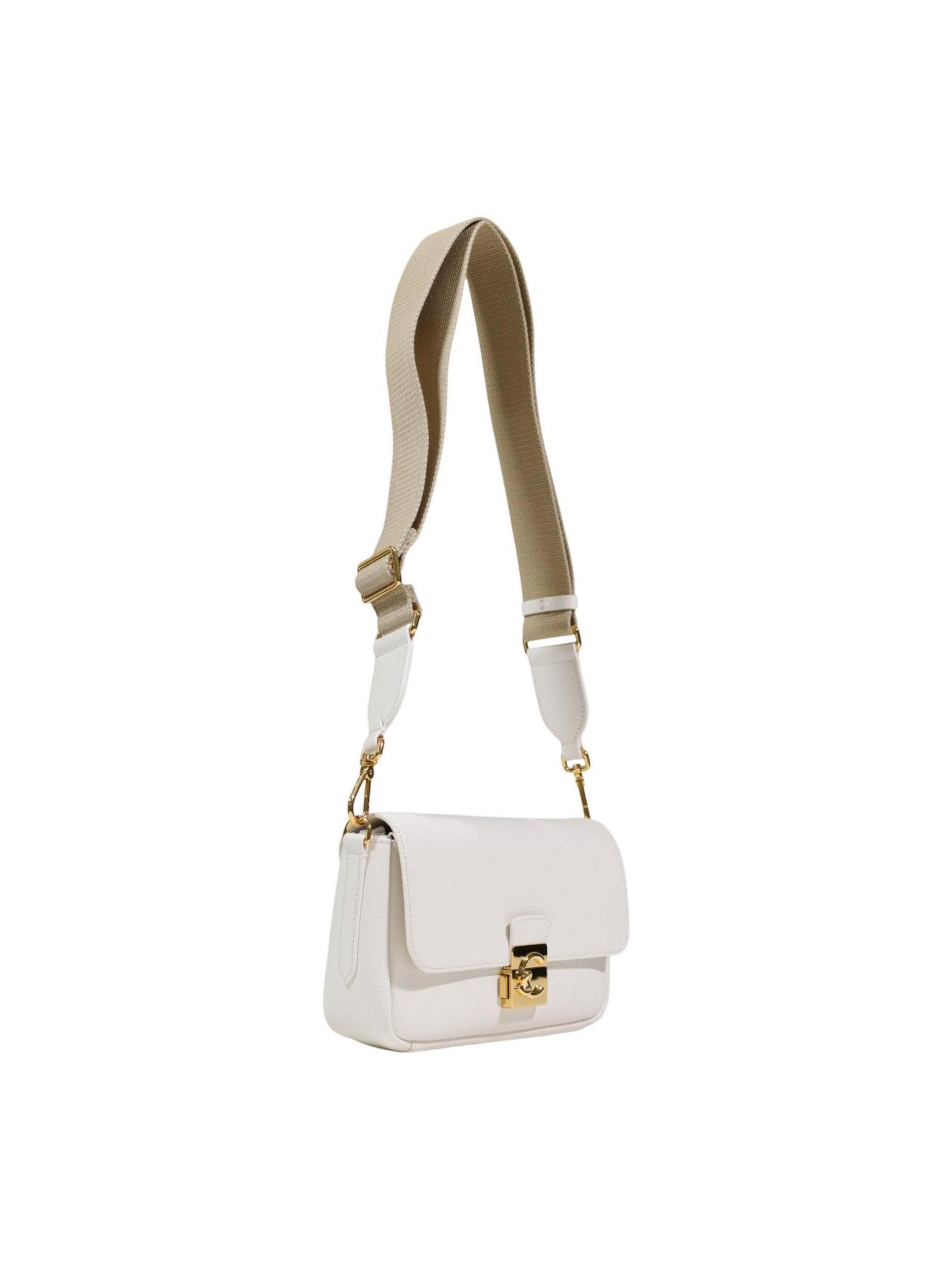 Coccinelle Skuldertaske 'E1 U4K 12 02 01 - C-ME LOCK' i hvid