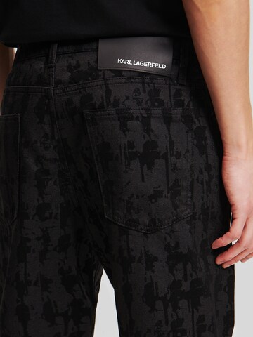 regular Jeans 'Kameo' di Karl Lagerfeld in nero