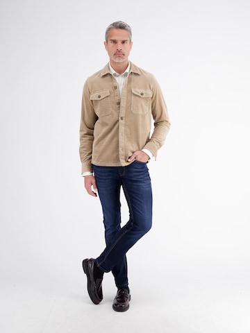LERROS Regular fit Button Up Shirt in White