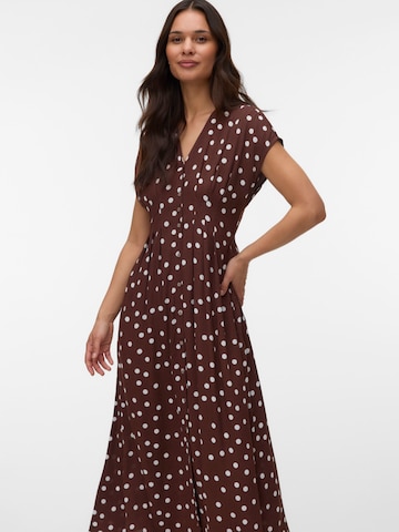 Vero Moda Maternity Košeľové šaty 'VMMELISA' - Hnedá
