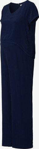 Esprit Maternity Jumpsuit in Blue: front