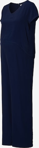 Esprit Maternity Jumpsuit in Blue: front