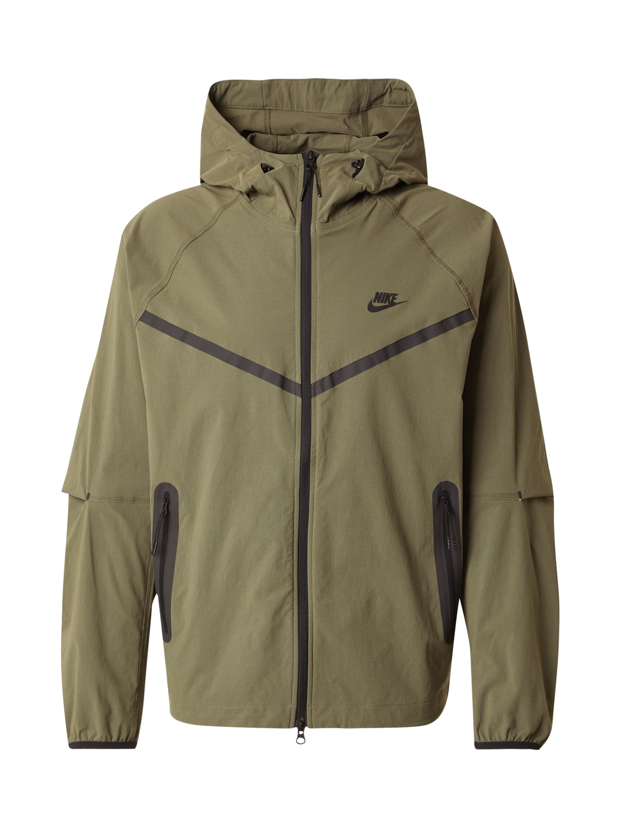 Giacca di mezza stagione di Nike Sportswear in verde: frontale