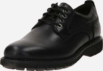 CLARKS Veterschoen 'Batcombe' in Zwart: voorkant