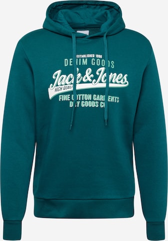 JACK & JONES Sweatshirt in Grün: Vorderseite