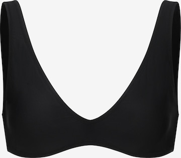 Top per bikini 'Bikini Top' di cfab (formerly creamy fabrics) in nero: frontale