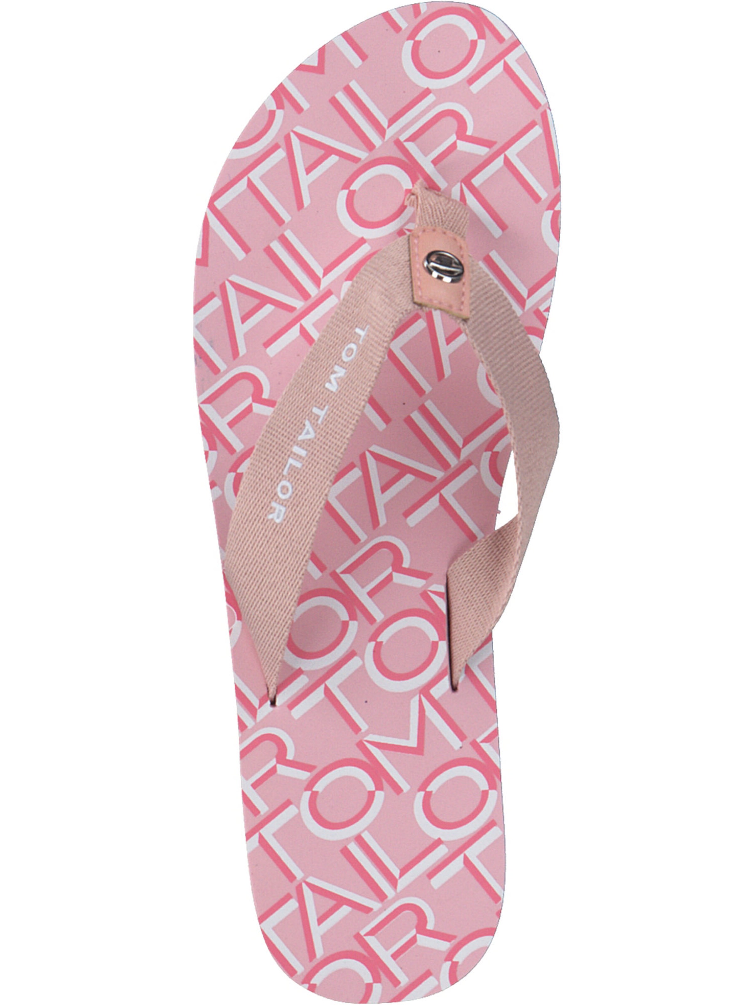 TOM TAILOR T-Bar Sandals in Beige