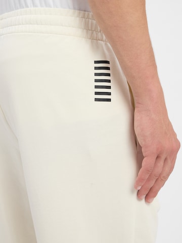 EA7 Emporio Armani Loosefit Broek in Wit