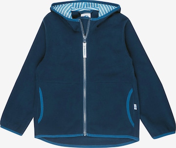 FINKID Fleece Jacket 'PAUKKU' in Blue: front