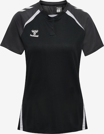 Hummel Funktionsbluse 'LEAD 2.0' i sort: forside