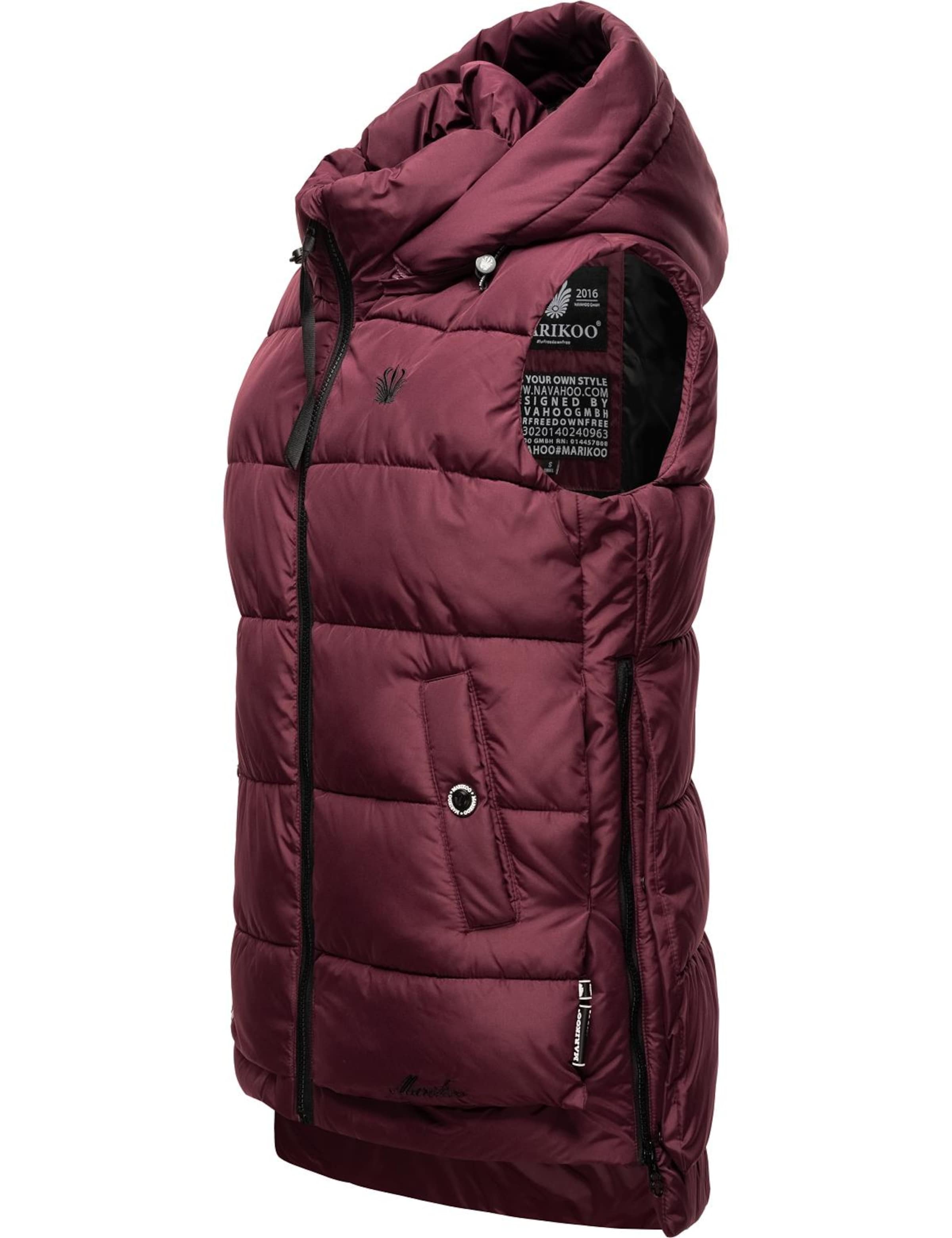 MARIKOO Vest 'Zarinaa' in Red