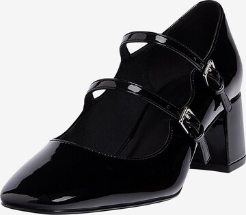 Pull&Bear Pumps in Schwarz: predná strana