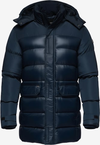 Veste d’hiver Ombre en bleu : devant