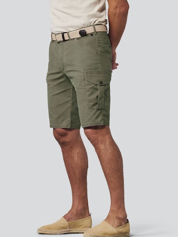Regular Pantalon cargo 'Orlando' MEYER en vert : devant