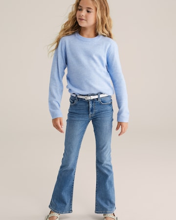 WE Fashion Pullover in Blau