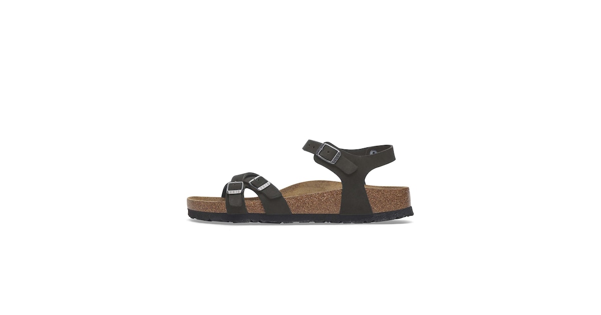 Abercrombie Kurk Slippers Kopen Wit Leren Sandalen Met Voetbed Van