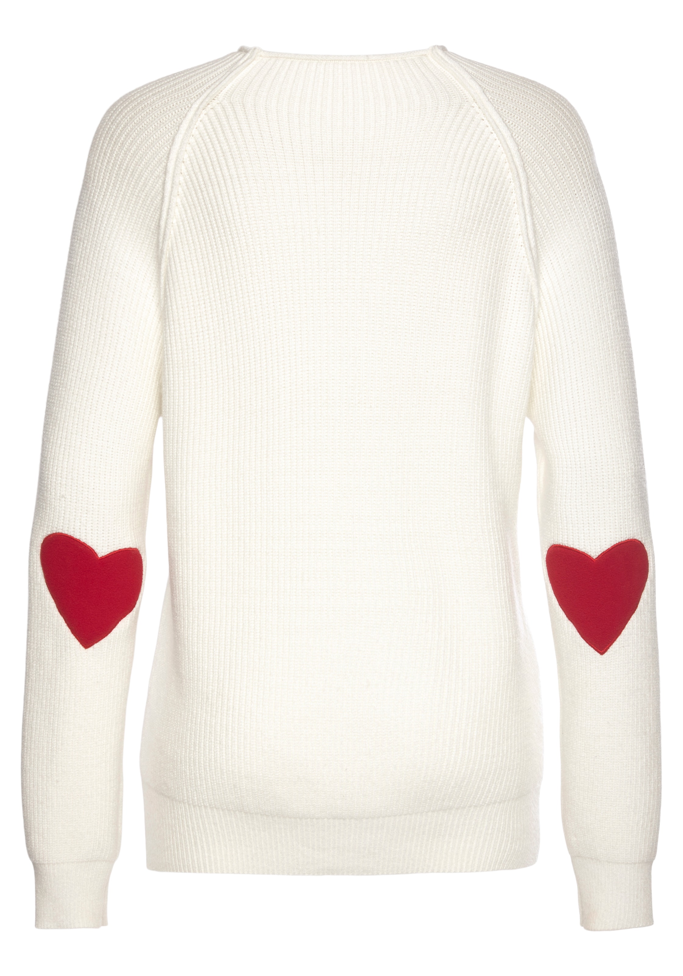 LASCANA Pulóver - fehér