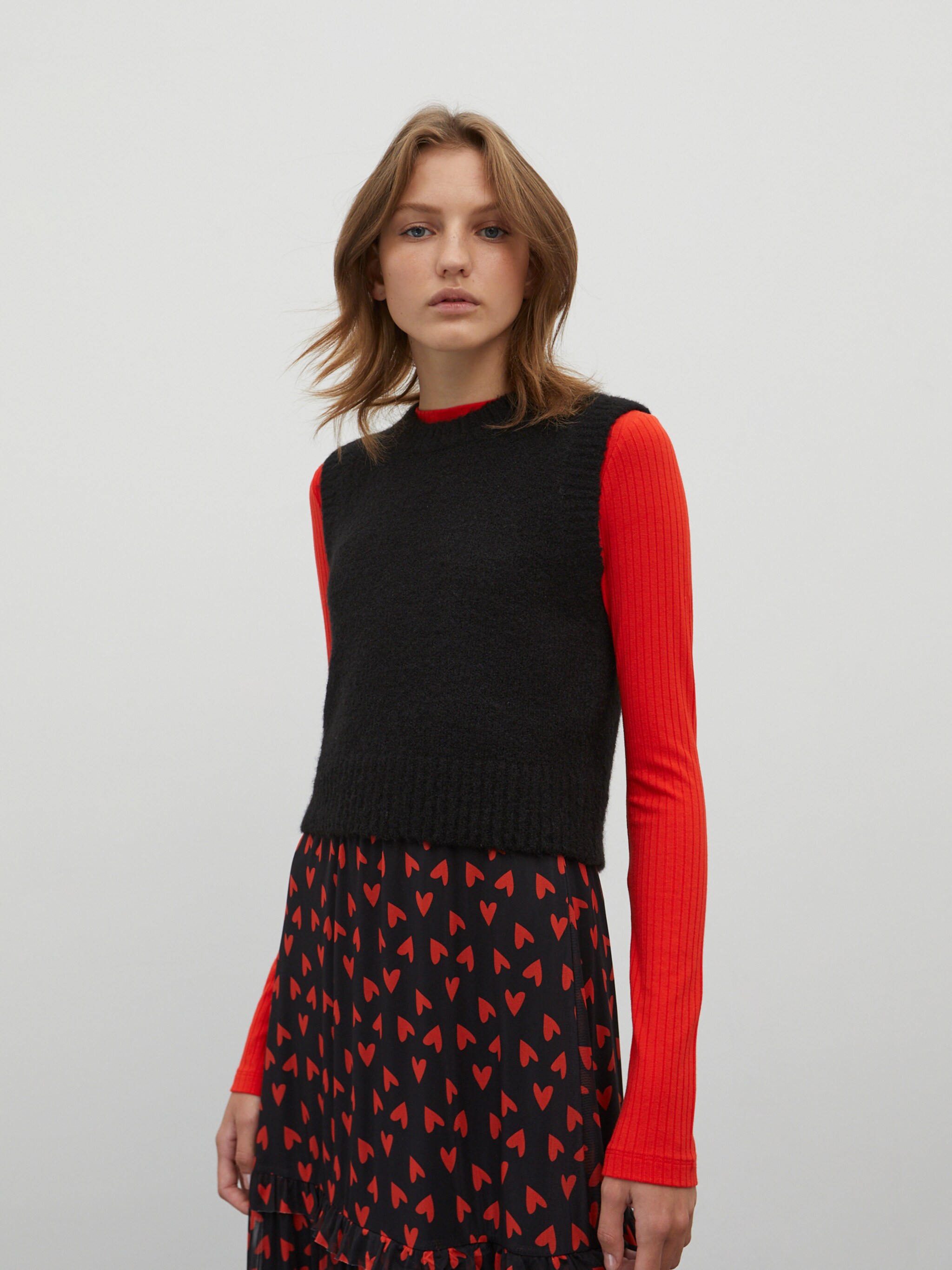 EDITED Produits Pull-over 'Alaina' noir