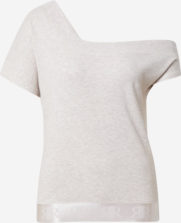 River Island T-shirt i beige: framsida