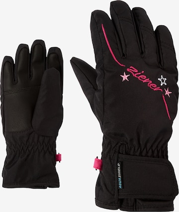 ZIENER Athletic Gloves 'Lula' in Black